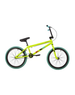 Экстремальный велосипед BMX Wolf год 2023 цвет Зеленый Novatrack