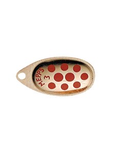 Блесна вращающаяся AGLIA PTS 1 Copper Red dots Mepps