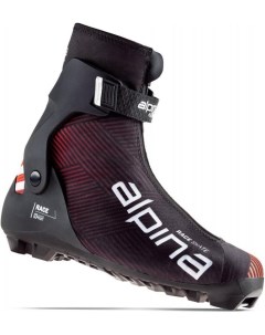 Лыжные Ботинки Racing Skate Red Black White Eur 38 Alpina