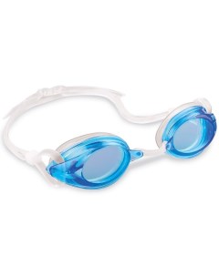 Очки для плавания Sport Relay Goggles голубые от 8 лет Intex