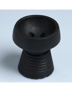 Чаша глиняная d 6 7 см 7х7 5 см черная Nobrand