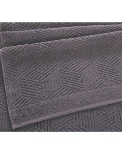 Полотенце 70х140 см махровое Уэльс серый шато Текс-дизайн