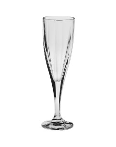 Рюмка для Шампанского 180 мл набор 6 шт Crystal bohemia