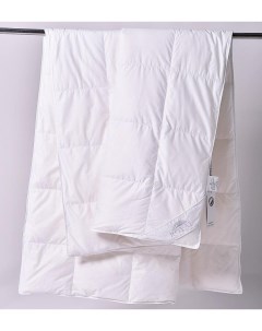 Одеяло кассетное из белого арктического пуха Royal 200х200 всеcезонное Belpol