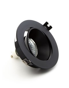 Встраиваемый светильник RS 10 01 потолочный черный GU10 Maple lamp