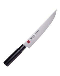 Нож кухонный слайсер стальной 32 5 см Kasumi
