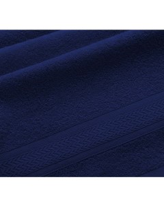 Полотенце 40х70 см махровое Утро темно синий Текс-дизайн