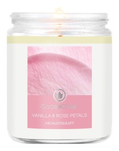 Ароматическая свеча Vanilla Rose Petals 198г Goose creek