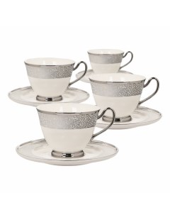 Чайный сервиз Crackle 6 персон 12 предметов Macbeth bone porcelain