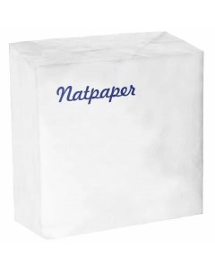 Салфетки бумажные 100 целлюлоза 100л Natpaper