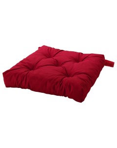 Подушка на стул ИКЕА 35x38x7 см 4 шт красный Ikea