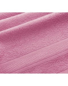 Полотенце 40х70 см махровое Утро розовый Текс-дизайн