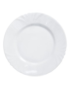 Тарелка для вторых блюд Cadix 25 см белая Luminarc