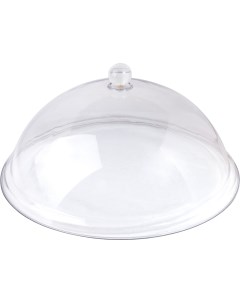 Крышка клош баранчик для тарелки 250х250х135мм поликарбонат прозрачный Ilsa