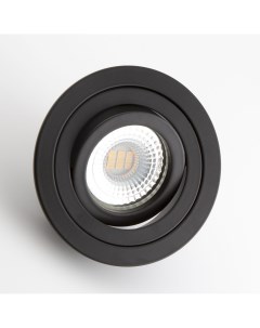 Встраиваемый потолочный светильник RS 21 GU10 черный Maple lamp