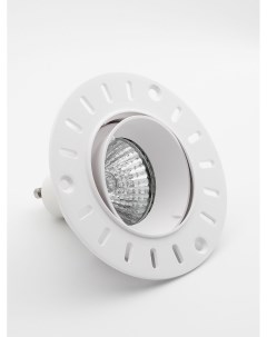 Встраиваемый светильник под штукатурку RS 01 WHITE белый GU10 Maple lamp