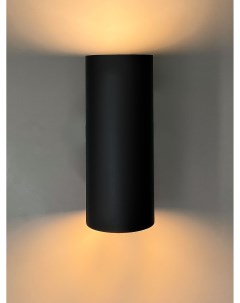 Интерьерный настенный точечный светильник INTERIOR TWIN R XS черный Комлед