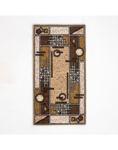 Ковер Мокко прямоугольный 50x80 см полипропилен 100 джут Люберецкие ковры
