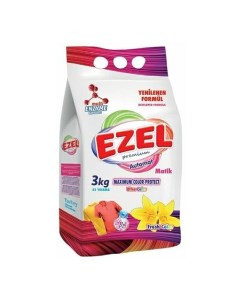Стиральный порошок Color для цветного и детского белья 3 кг Ezel