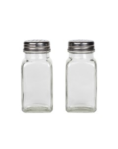Набор банок для специй Glass Salt Pepper Set WJD220404089 2 пр Home collection