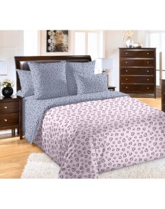Комплект постельного белья Затаив дыхание 6 2 спальный сатин розовый Текс-дизайн