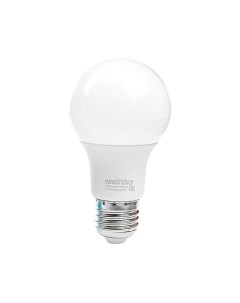 Лампа светодиодная E27 А60 7 Вт 6000 К холодный белый свет Smartbuy