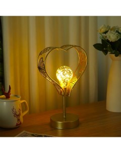 Светильник декоративный золотое сердце 11181 Lm24
