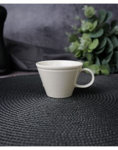 Чашка кофейная Line 90 мл белая фарфор Porland