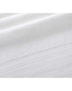 Полотенце 70х140 см махровое Утро молочный Текс-дизайн