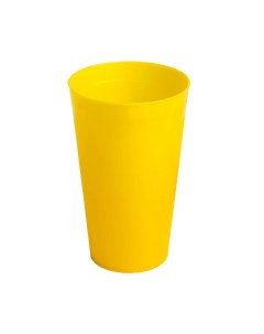 Стакан пластиковый Ангора 400 мл цвет жёлтый Nobrand