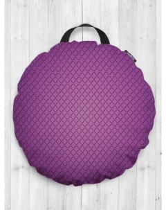 Декоративная подушка dsfr_16800 фиолетовый 52x52см Joyarty