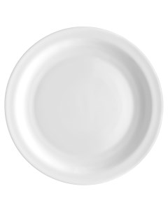 Тарелка мелкая Careware стекло 23 5 см белый Bormioli rocco