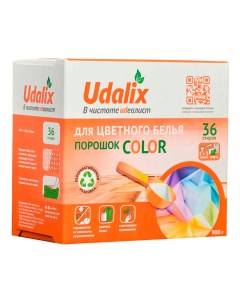Стиральный порошок Color для цветного белья 900 г Udalix