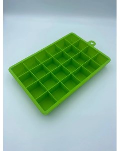 Форма для льда силиконовая 24 шт салатовая Ice cube