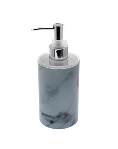 Дозатор для жидкого мыла коллекция Marble пластик Delphinium