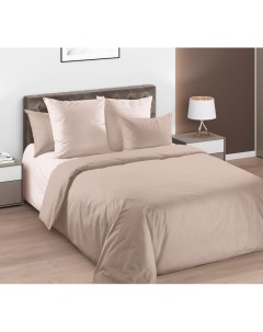 Комплект постельного белья Евро макси перкаль Какао 8210ЕН Текс-дизайн