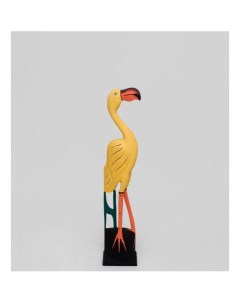 Статуэтка Желтый Фламинго 50 см Decor and gift
