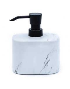 Дозатор для жидкого мыла Bella 11 х 8 1 х 13 2 см черно белый Ridder