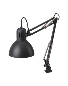 Лампа рабочая цвет тёмно серый ТЕРЦИАЛ Ikea