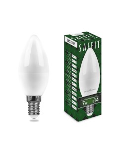 Лампа светодиодная LED 7вт E14 теплый матовая свеча код 55030 1шт Feron