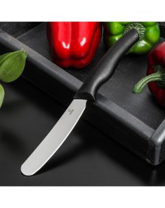 Нож Грайм для масла лезвие 7 5 см цвет чёрный Доляна
