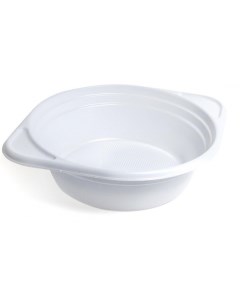 Одноразовые суповые тарелки OfficeClean набор 100 шт ПС белые 0 5 л 145 см 306587 Elitech