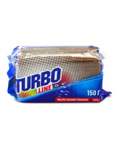 Хозяйственное мыло твердое 72 150 г Turbo line