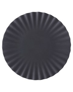Тарелка сервировочная Pekoe керамика 17 см черный Revol