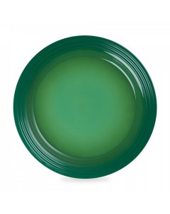 Тарелка обеденная Bamboo Green керамика 27 см зеленый Le creuset