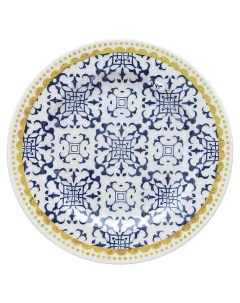 Тарелка сервировочная Selinunte фарфор 28 см синий Tognana