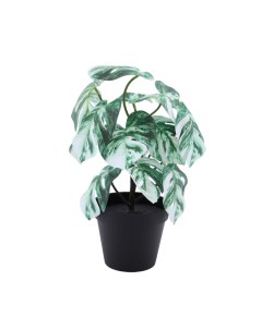 Растение искусственное в кашпо Бамбуковый Рай 31 см Микс 1 шт Home collection