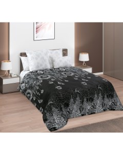 Комплект постельного белья Евро поплин Ночь перед Рождеством 4150ЛН Текс-дизайн