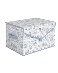 Коробка для хранения вещей с крышкой TI BOX TM 40х30х25 см Valiant
