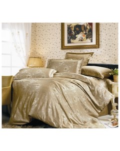 Комплект постельного белья Lorri 2 спальный бежевый Valtery